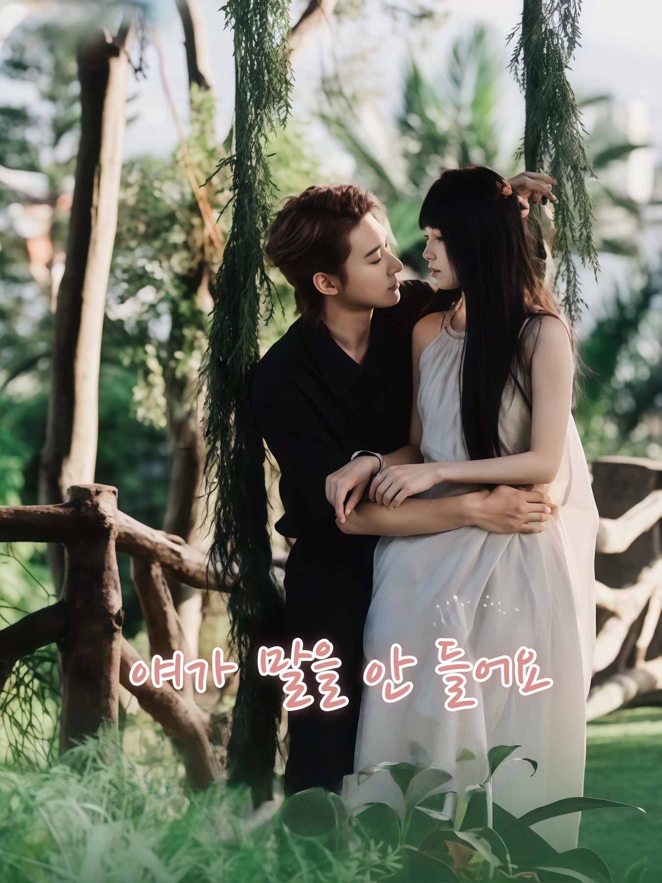 그녀는 말을 듣지 않는다
